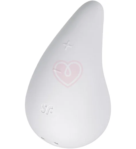 Вибратор для внешней стимуляции Satisfyer Dew Drop белый фото 6