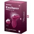 Вибратор для клитора с шариком Satisfyer Exciterrr бордовый фото 5