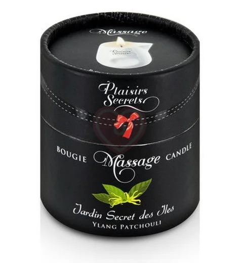 Свеча с массажным маслом Concorde Massage Candle Иланг и пачули 80 мл фото 2