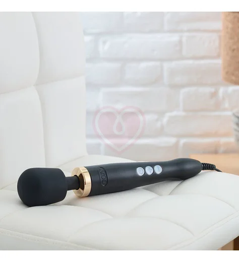 Вибромассажёр в алюминиевом корпусе Doxy Die Cast матово-черный фото 4