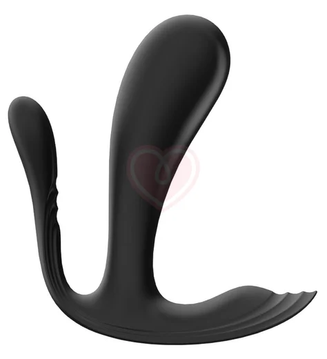 Вибратор с двумя кончиками Satisfyer Top Secret+ для ношения чёрный фото 2