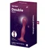Фаллоимитатор Satisfyer Double Ball-R с внутренними шариками бордовый фото 3
