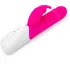 Вибратор-кролик с пульсацией G-Spot Thrusting Rabbit розовый фото 6