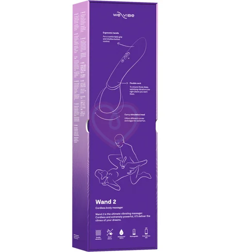 Массажёр We-Vibe Wand 2 фиолетовый фото 6