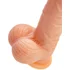 Реалистичный фаллоимитатор с мошонкой и присоской RealStick Nude Cree телесный фото 4