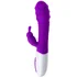 Вибратор-кролик с пульсирующими шариками Jos Taty фиолетовый фото 3