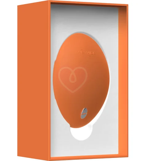 Вибратор для клитора We-Vibe Temp с функциями нагрева и охлаждения оранжевый фото 17