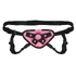 Плюшевый пояс для страпона Strap On Harness Pink розовый фото 3