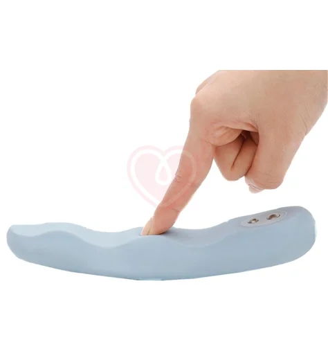 Нежный вибратор Tenga Iroha Minamo голубой фото 3