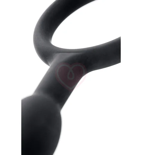 Анальная цепочка со звеньями Toyfa A-toys S чёрная фото 4