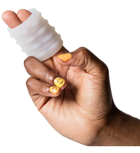 Мягкий мастурбатор Romp Mosh с двумя рельефами фото 4