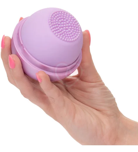 Круглый мини-вибратор с рельефом Opal Tickler Massager фото 2