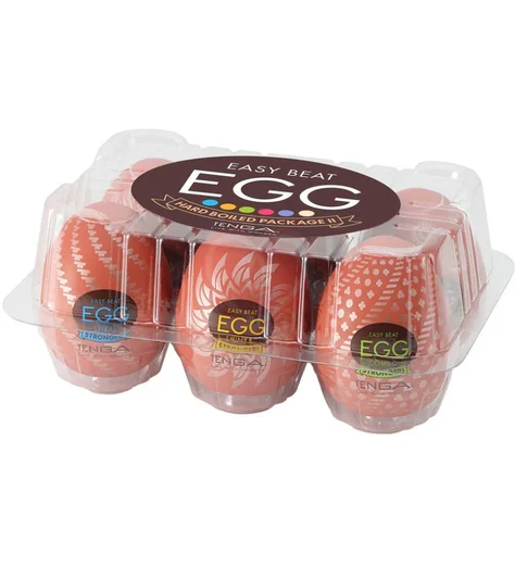 Набор мастурбаторов в форме яйца Tenga Eggs Variety Pack V фото 4