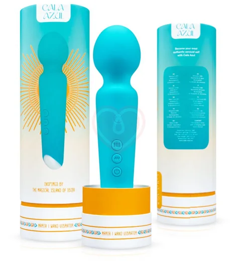 Массажёр Cala Azul Maria Wand голубой фото 9