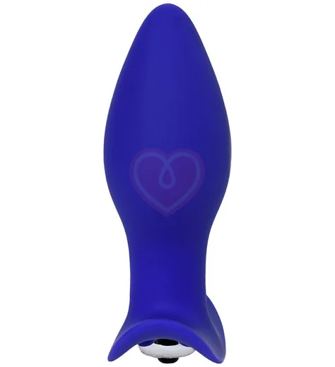 Анальная вибропробка ToDo Fancy синяя фото 2