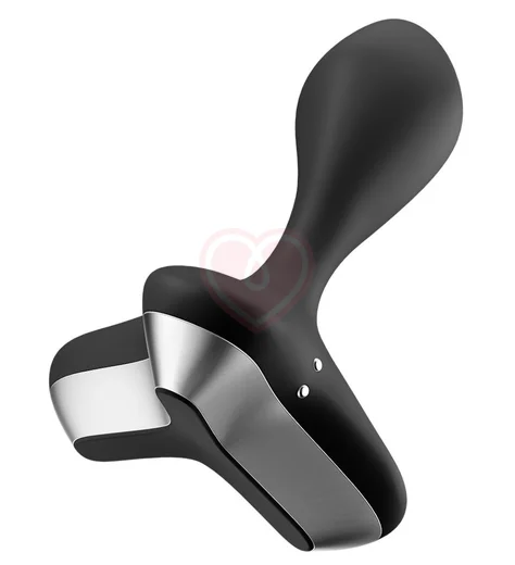 Анальная вибропробка Satisfyer Game Changer с приложением чёрная фото 5