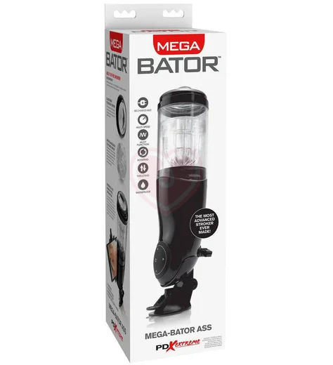 Автоматический мастурбатор попка с держателем Mega-Bator Ass черный фото 5