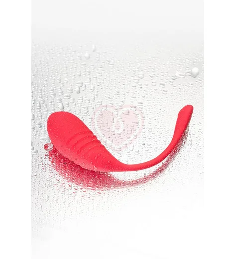 Виброяйцо с фрикциями и управлением со смартфона Vulse Lovense красное фото 8