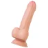 Реалистичный гнущийся фаллоимитатор на присоске My Babe My Treasure телесный 13 см фото 7