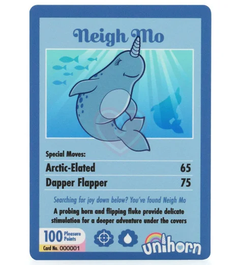 Клиторальный вибратор Unihorn Of The Sea Neigh Mo голубой фото 8