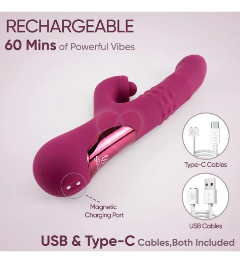 Вибратор со стимуляцией зоны G Selove ComePlay фиолетовый фото 4