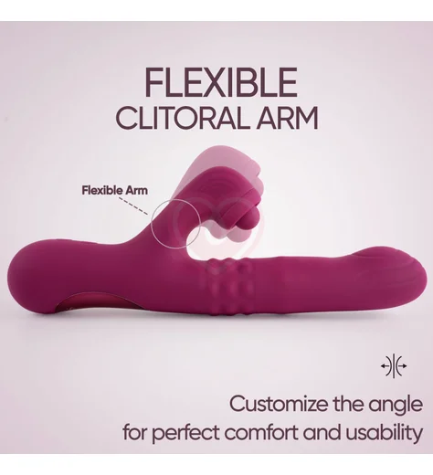 Вибратор со стимуляцией зоны G Selove ComePlay фиолетовый фото 7