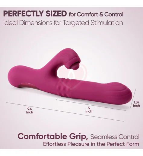 Вибратор со стимуляцией зоны G Selove ComePlay фиолетовый фото 8