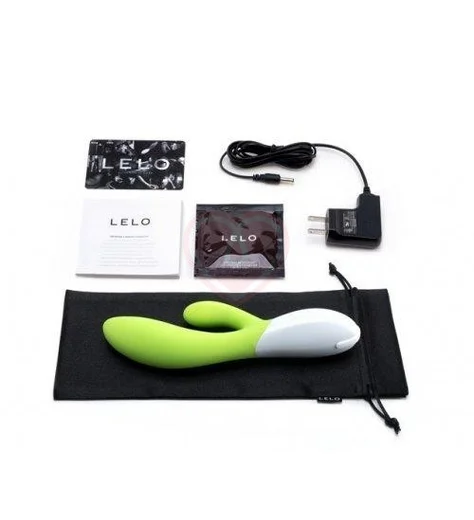 Вибратор со стимулятором клитора и точки G LELO Ina 2 салатовый фото 4
