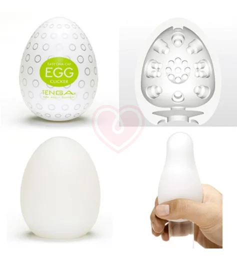 Мастурбатор яйцо Tenga Egg Clicker фото 3