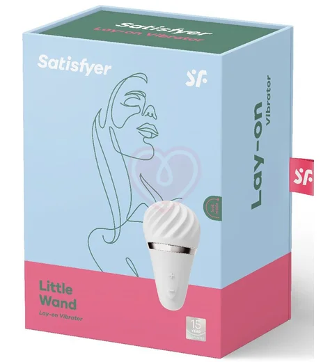 Вибратор-мороженка Satisfyer Little Wand Lay-on белый фото 5