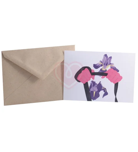 Открытка Ирисы фото 2