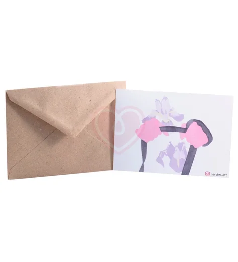 Открытка Ирисы фото 3