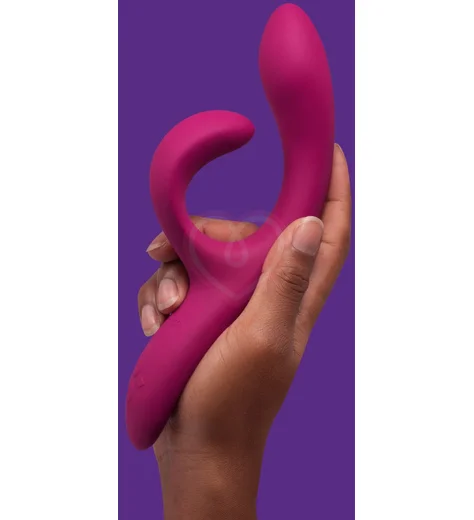 Вибратор для стимуляции зоны G и клитора We-Vibe Nova 2 малиновый фото 4