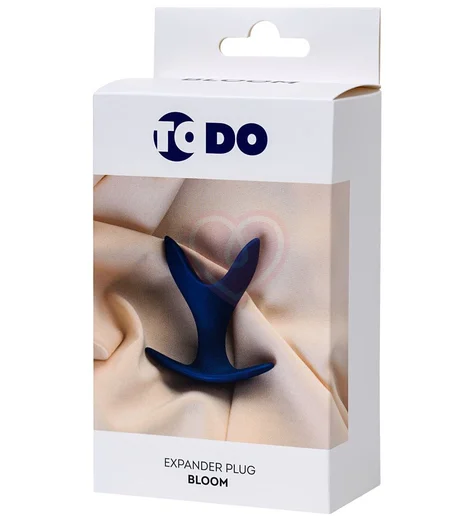 Расширяющая анальная пробка Toyfa Bloom маленькая фото 2
