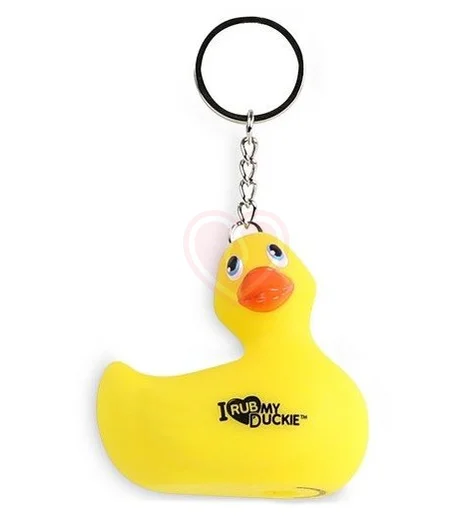 Брелок-уточка I Rub My Duckie жёлтый фото 2