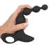 Анальные бусы с вибрацией Black Velvets фото 5