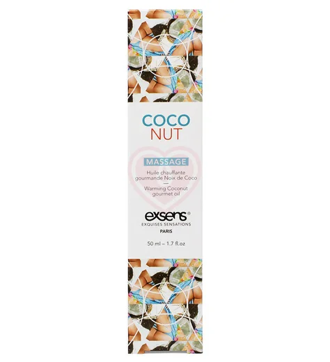 Разогревающий массажный гель Exsens Coconut со вкусом кокоса 50 мл фото 2