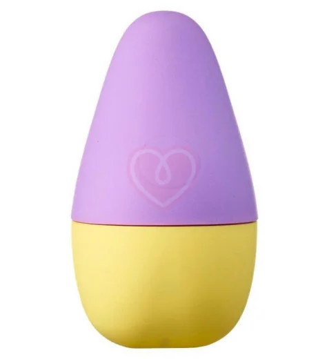 Мини-вибратор Tenga Iroha Mini Fuji-Lemon жёлто-фиолетовый фото 2