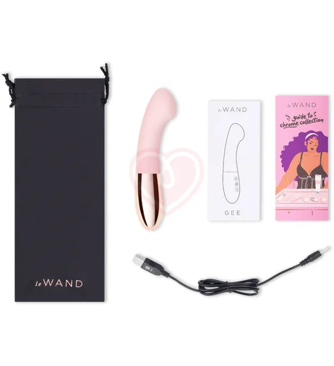 Вибратор для зоны G Le Wand Gee розовое золото фото 6