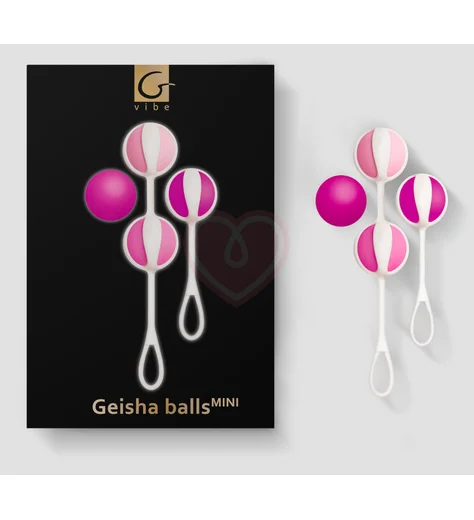 Набор из 4 маленьких вагинальных шариков Gvibe Geisha Balls Mini фото 2