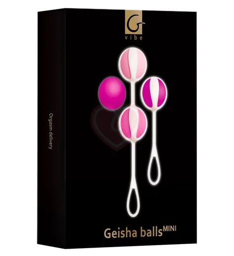 Набор из 4 маленьких вагинальных шариков Gvibe Geisha Balls Mini фото 3