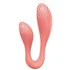 Стимулятор для пар с управлением через приложение Couple Secrets 2.0 APP персиковый фото 2
