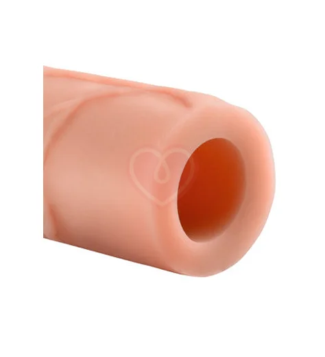 Насадка удлинитель для члена Perfect Extension 18 см телесная фото 2