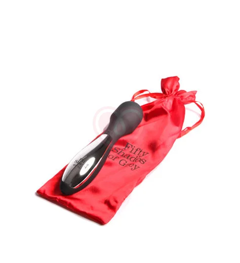 Вибромассажёр '50 оттенков серого' Holy Cow! Rechargeable Wand Vibrator фото 2