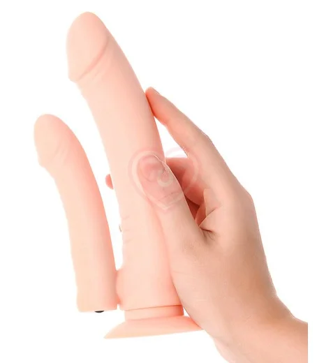 Реалистичный вибратор для двойного проникновения ToyFa A-Toys фото 4