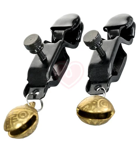 Зажимы для сосков с колокольчиками ToyFa Theatre фото 2