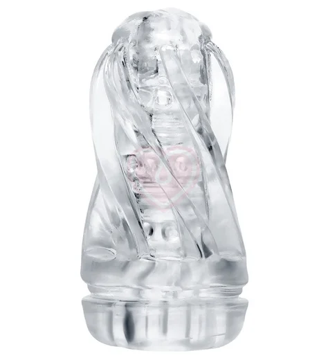 Мастурбатор с рельефом A-Toys Jelf прозрачный фото 2