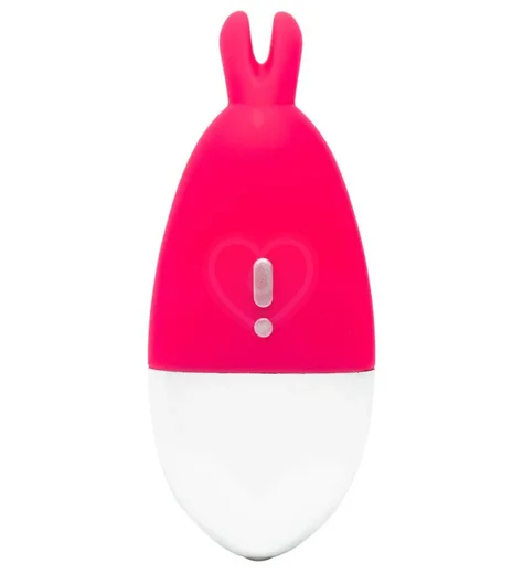 Мини-вибратор с ушками Happy Rabbit розовый фото 2