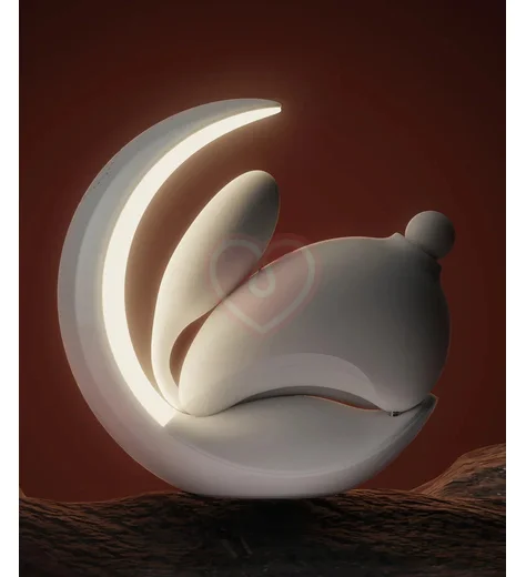 Вакуумный стимулятор с виброяйцом Osuga Obonny белый фото 4