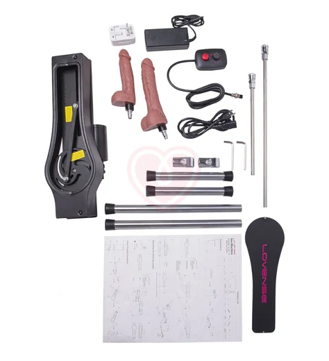 Секс-машина Lovense Sex Machine с 2 насадками и управлением от приложения фото 6